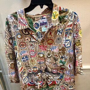 Reyn Spooner history of World Series Hawaiian shirt XXL